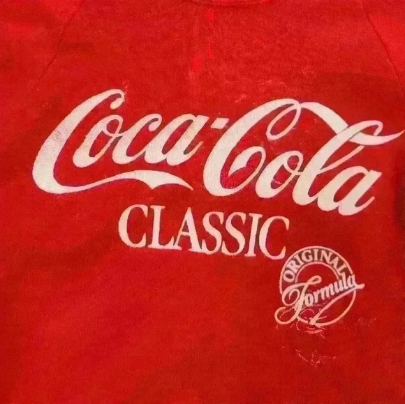 Vintage coca cola sweat shirt size med - Picture 2 of 7
